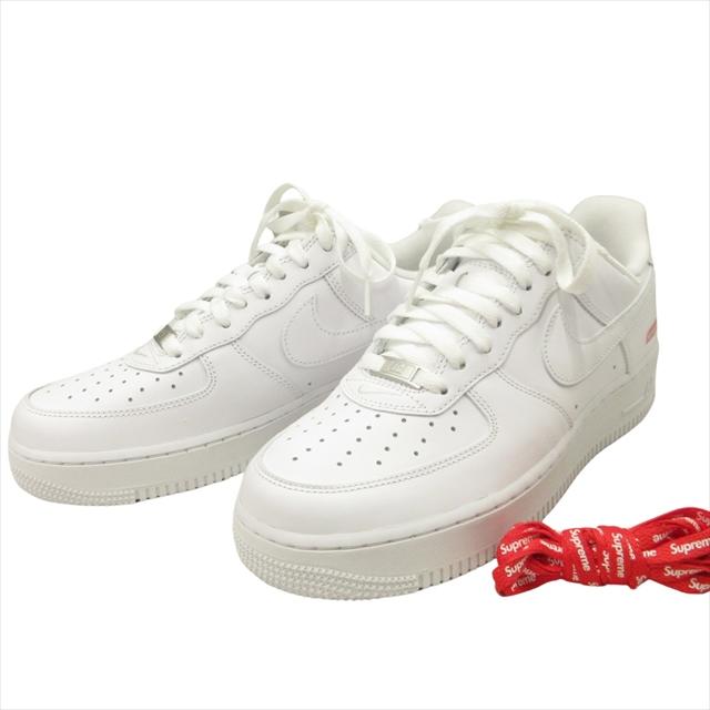 NIKE 未使用品 ナイキ × シュプリーム SUPREME エアフォース 1 ロー 