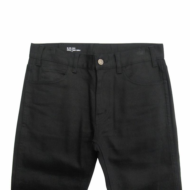美品 CELINE エディ期 N020 786D 38NJ スキニー デニム 黒 CELINE（セリーヌ） 美品 CELINE by Hedi Slimane エディ期 ストレッチ