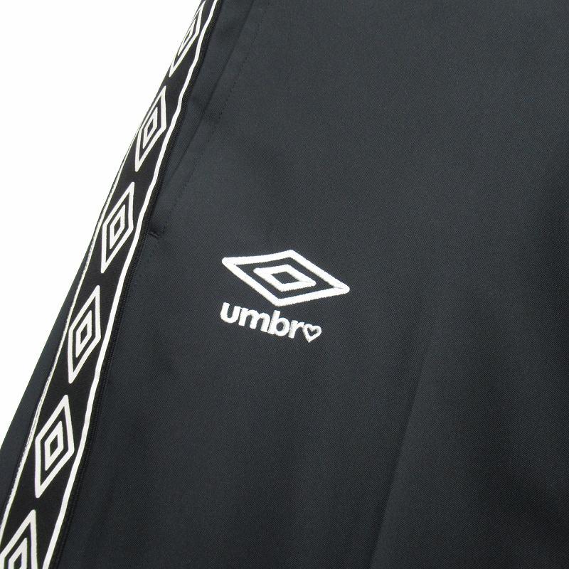 【中古】美品 23ss ベイシックス × アンブロ ロゴ ジャガードテープ スポーツ スラックス パンツ ロゴ刺繍 美品 23ss ベイシックス × アンブロ BASICKS UMBRO ロゴ ジャガード