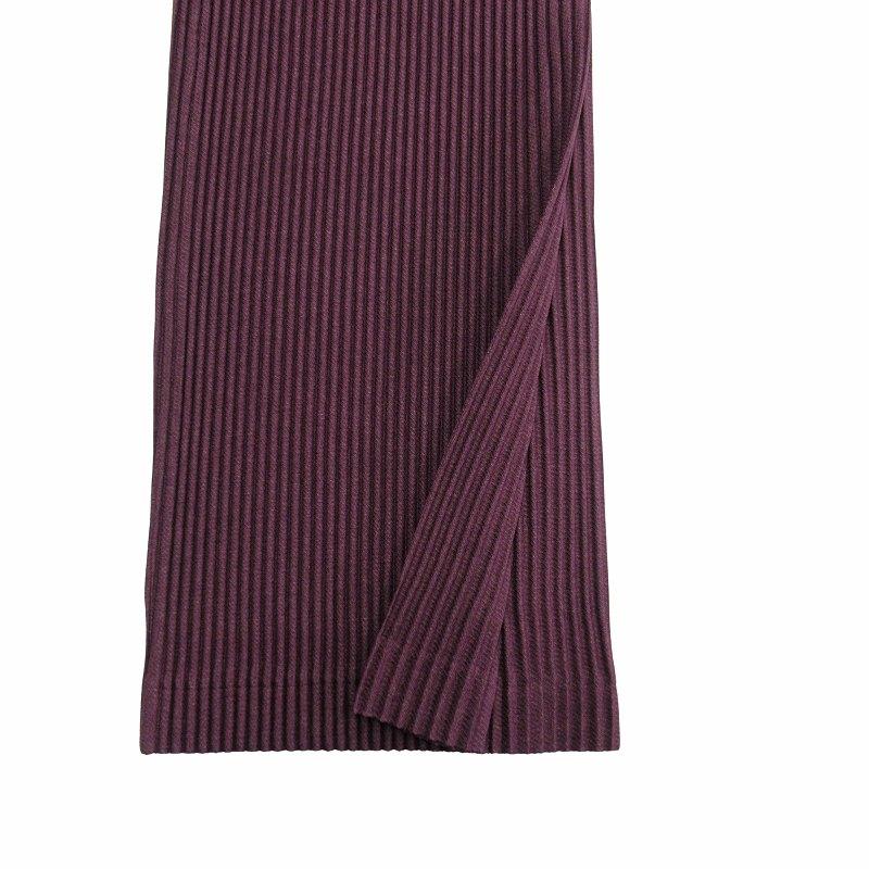 オム プリッセ イッセイミヤケ プリーツイージーパンツ サイズ3 未使用品 23aw オムプリッセイッセイミヤケ HOMME PLISSE ISSEY MIYAKE