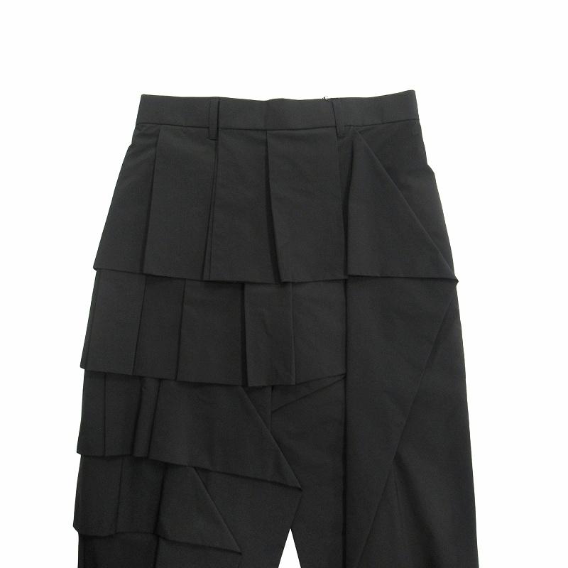 【中古】未使用品 25ss ターク TAAKK ラッフル フリル ワイド パンツ 