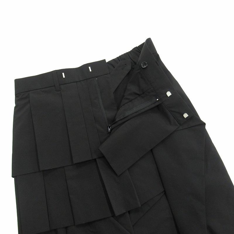 未使用品 25ss ターク TAAKK ラッフル フリル ワイド パンツ 