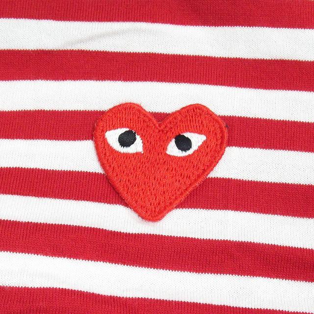 コムデギャルソン ガール COMME des GARCONS GIRL ボーダー ハート