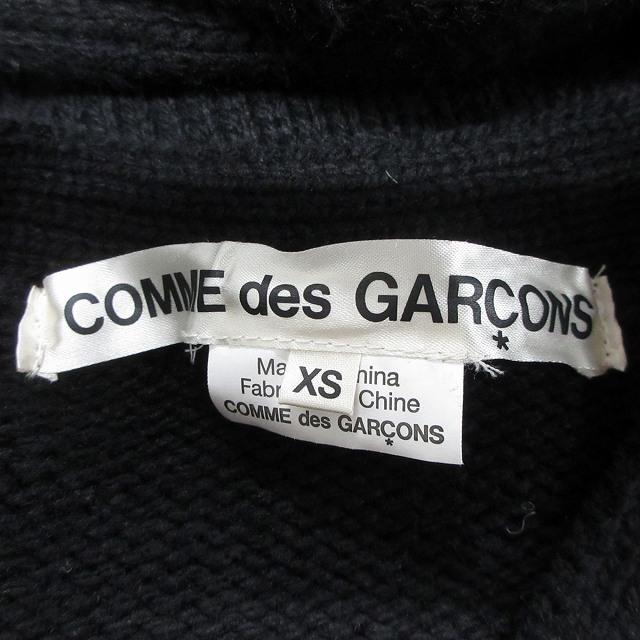 美品 コムデギャルソンコムデギャルソン 19AW 変形 カッティング ニットXS 3016008883740352_drawn.jpeg