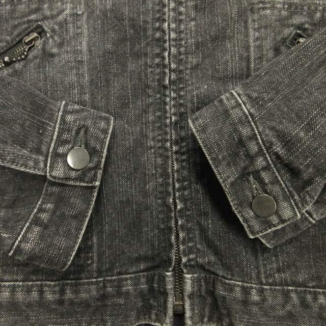 【中古】極美品 04ss ナンバーナイン NUMBER (N)INE DREAM期 2way デニム ジャケット ブルゾン ベスト 本人期 宮下期 極美品 04ss ナンバーナイン NUMBER (N)INE DREAM期 2way デニム