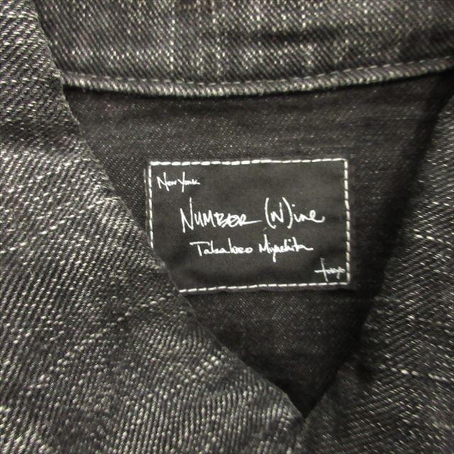 極美品 04ss ナンバーナイン NUMBER (N)INE DREAM期 2way デニム