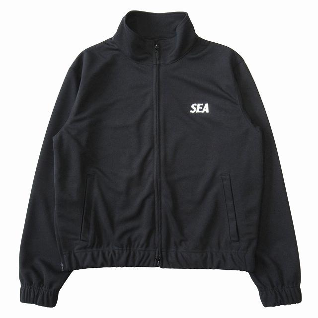 【新品未使用】ウィンダンシー Cozy Track Jacket Lサイズ 黒 美品 ウィンダンシー WIND AND SEA 