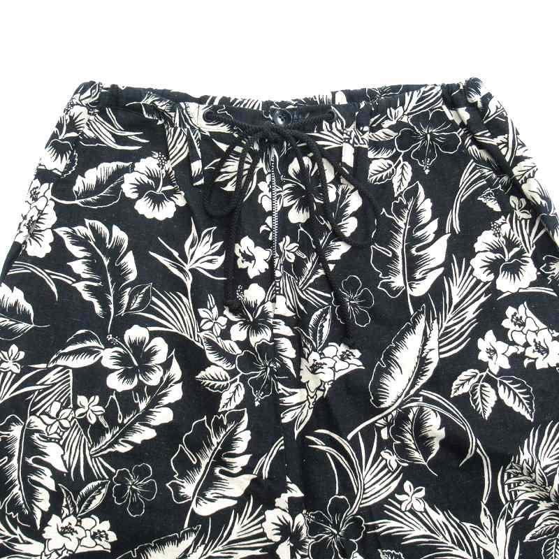 美品 15ss グラウンドワイ ヨウジヤマモト GroundY ボタニカル柄 総柄