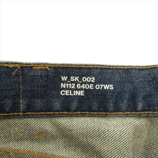 CELINE セリーヌ by Hedi Slimane エディ期 スキニー デニム パンツ  