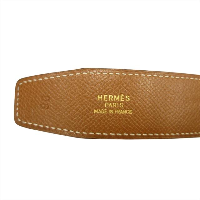 HERMES（エルメス） HERMES 90's Hバックル リバーシブル ベルト