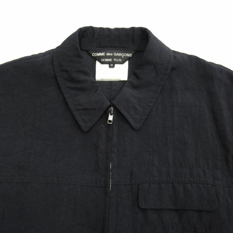 コムデギャルソンオムプリュス プルオーバー黒 激レア超人気コムデギャルソンオムプリュスロゴプリント縮絨ニット黒