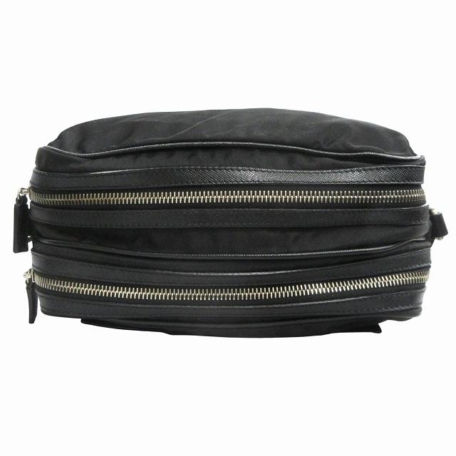 PRADA（プラダ） 美品 ナイロン レザー ショルダー セミショルダー