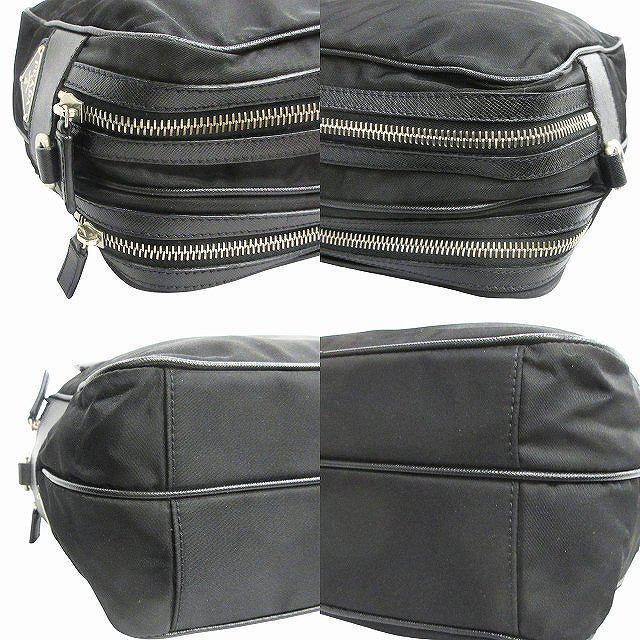 PRADA（プラダ） 美品 ナイロン レザー ショルダー セミショルダー