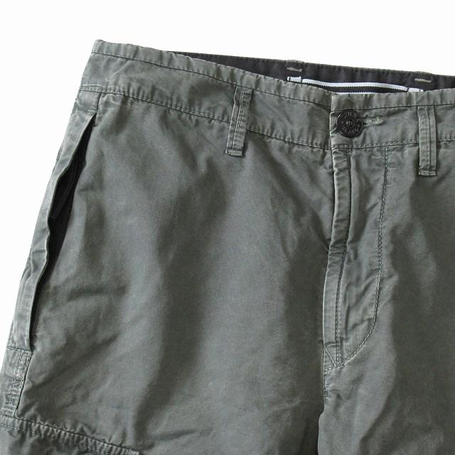 【中古】24SS ストーンアイランド STONE  バミューダ ショーツ ショート パンツ カーゴ コンパスバッジ ◆７ 24SS ストーンアイランド STONE ISLAND バミューダ ショーツ ショート