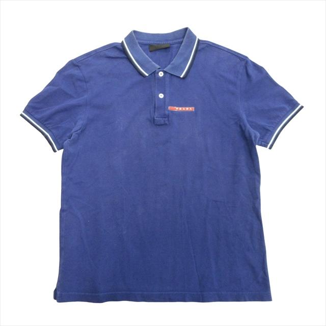 PRADA（プラダ） 18ss スポーツロゴ ポロシャツ カットソー 鹿の子