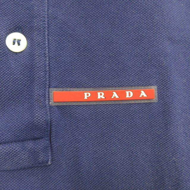 PRADA（プラダ） 18ss スポーツロゴ ポロシャツ カットソー 鹿の子