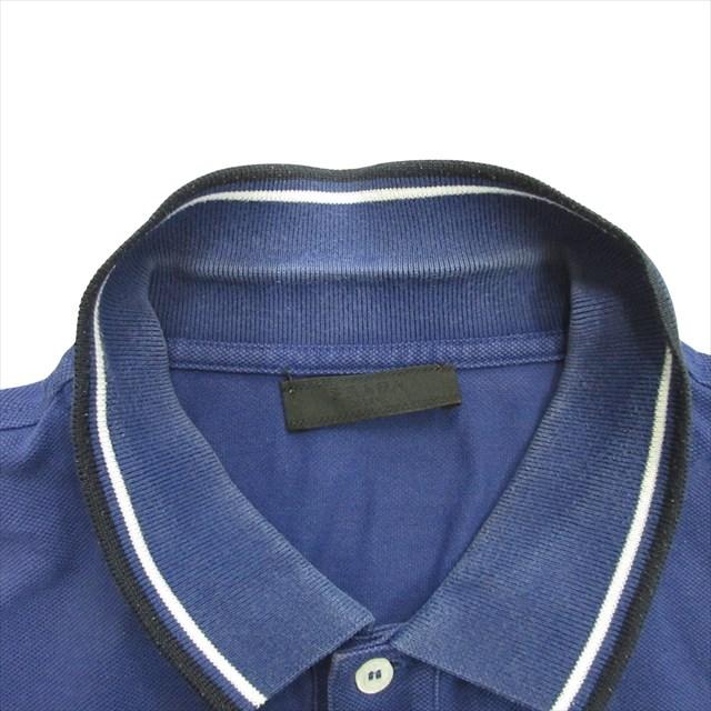 PRADA（プラダ） 18ss スポーツロゴ ポロシャツ カットソー 鹿の子