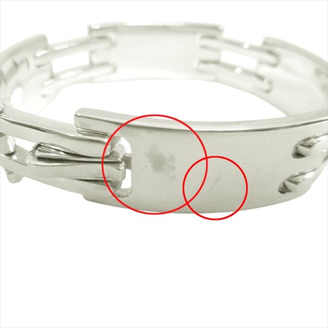 GUCCI（グッチ） 新品仕上げ済 新同 極美品 old GUCCI プレートリンク