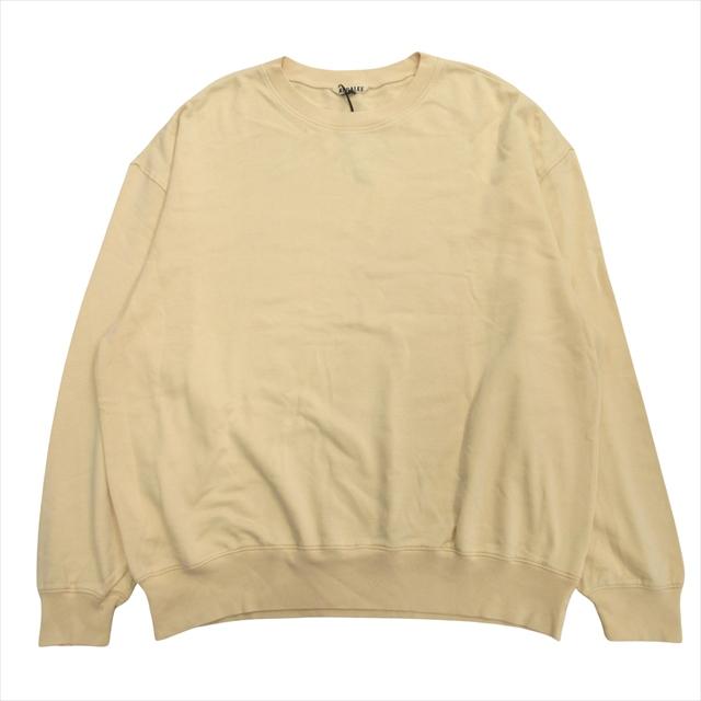 AURALEE スウェット ベージュ AURALEEのスウェット（ベージュ系）を使った人気ファッション