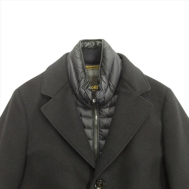 MOORER HARRIS-LE ムーレーハリス カシミヤダウンコート 50 L vectorpremium_026-202508080162