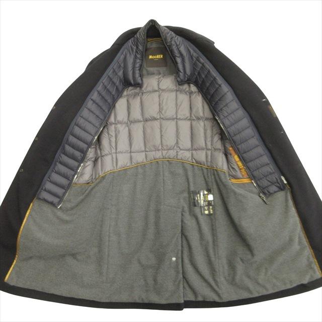 MooRER HARRIS-LE カシミア混 ダウンコート【未使用】 美品 MooRER ムーレー ダウン チェスターコート HARRIS-LE
