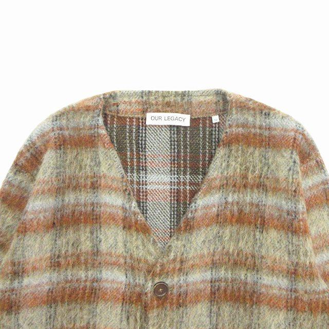 美品 22AW アワーレガシー OUR LEGACY AMENT CHECK MOHAIR チェック