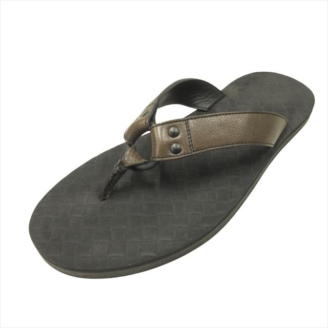 【中古】未使用品 ボッテガヴェネタ BOTTEGA VENETA レザー トング サンダル シューズ 靴 ビーチ イントレチャート BOTTEGA VENETA（ボッテガ・ヴェネタ） 未使用品 レザー トング