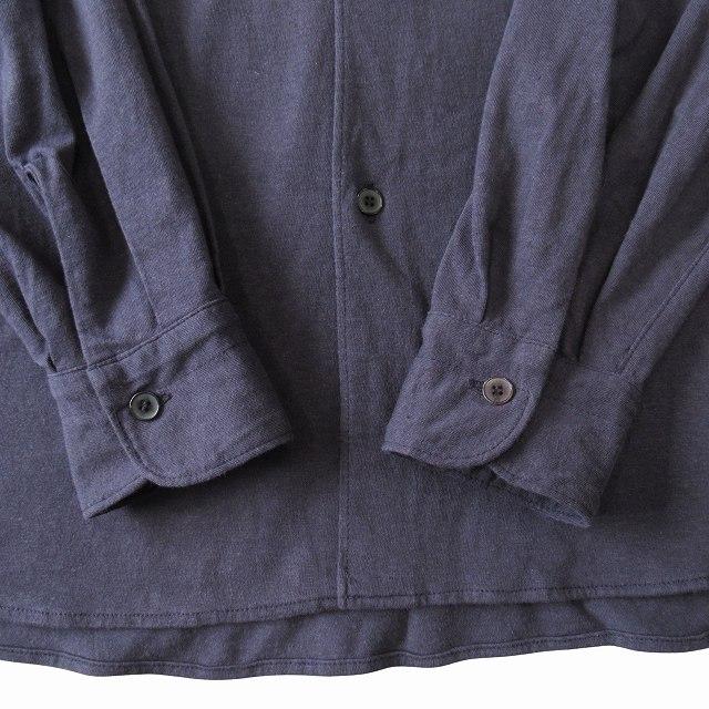 未使用【comoli】25ssコモリシャツネイビー サイズ2 COMOLI コモリ 25SS コモリシャツ ネイビー サイズ：2