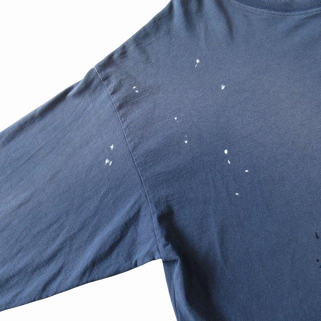 【中古】極美品 24SS メゾンマルジェラ 1 10 Maison Margiela 1 10 ヴィンテージ ダメージ 加工 ロング Tシャツ ◆８ 極美品 24SS メゾンマルジェラ 1 10 Maison Margiela ヴィンテージ
