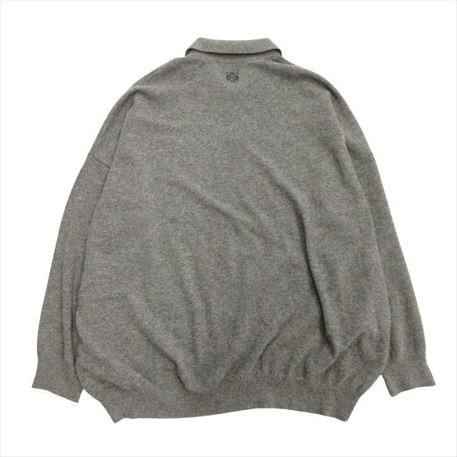 LOEWE（ロエベ） 美品 アナグラム ニット ロング ポロシャツ セーター