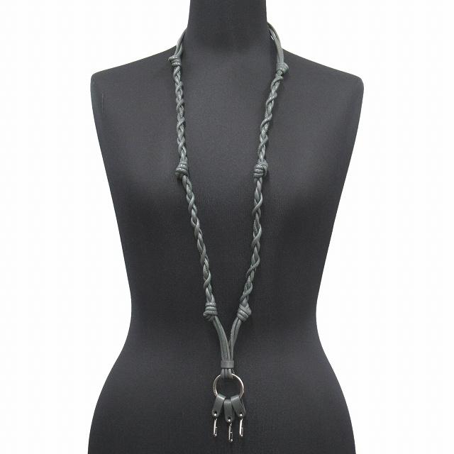 JILSANDER キーリング タングル ネックレス グレー JILSANDER キーリング タングル ネックレス グレー JILSANDER