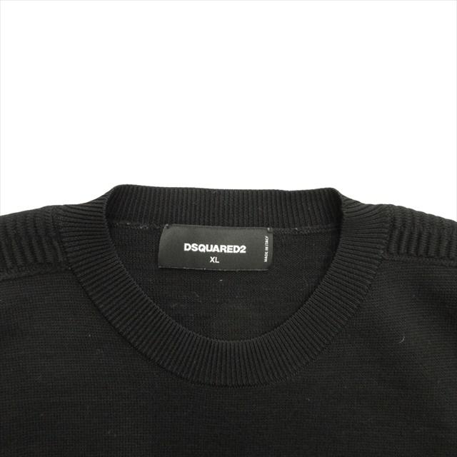DSQUARED2 美品 16aw ディースクエアード ジップ デザイン ニット