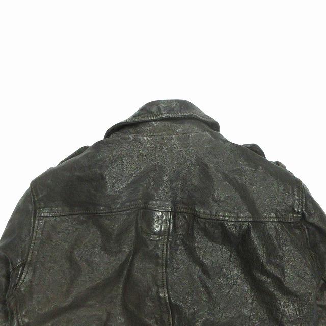 ニールバレット(neil barrett)のバッファローレザーブルゾン ニールバレット Neil Barrett バッファローレザー ジャケット S