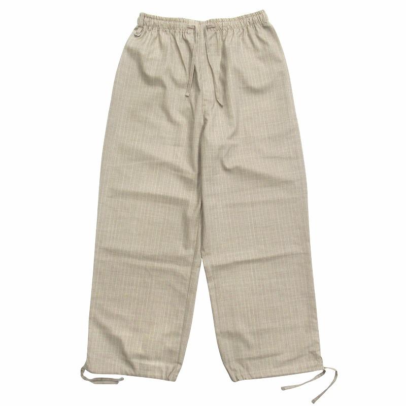 【中古】美品 25ss サトウ STU satou ウール イージー パンツ トラウザー 