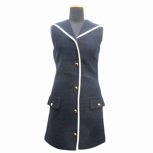 miu 極美品 23SS ミュウミュウ miumiu Tweed mini-dress