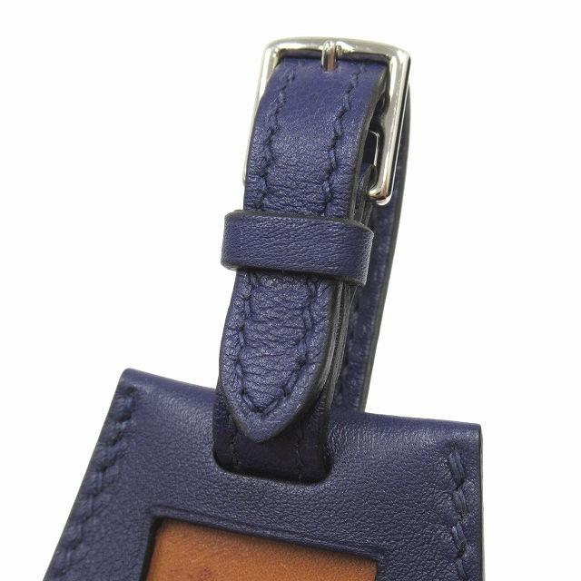 未使用級美品✨️ HERMES　エルメス　トゴレザー　ラゲッジタグ　ネームタグ HERMES（エルメス） 極美品 ヴォー・スイフト レザー ネームタグ