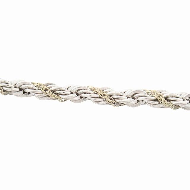 美品 ティファニー 旧ロゴ コンビ ネックレス チェーン社外品 シルバー k18 楽天市場】【中古】【箱付き】 TIFFANY&Co. ティファニー