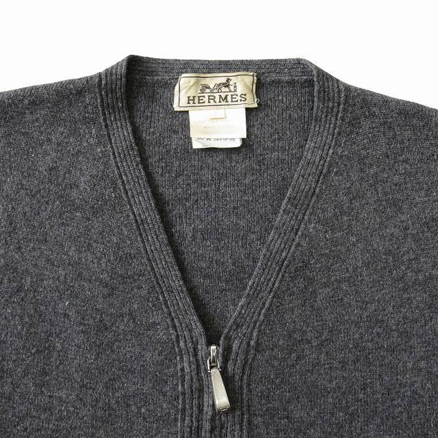 HERMES（エルメス） カシミヤ100％ ニット カーディガン ジャケット
