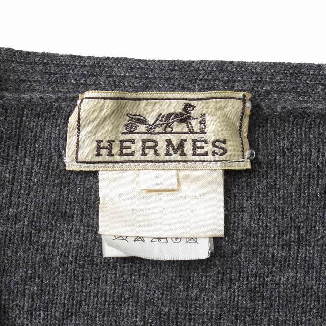 HERMES（エルメス） カシミヤ100％ ニット カーディガン ジャケット