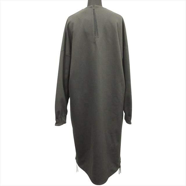 美品 21aw ハイク HYKE サイドジップ ワンピース ドレス カットソー