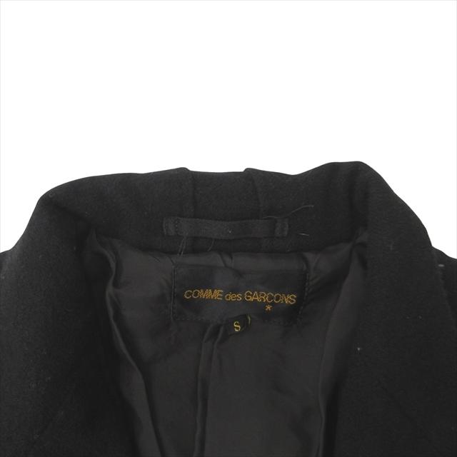 00aw コムデギャルソン COMME des GARCONS ウール縮絨 フリル