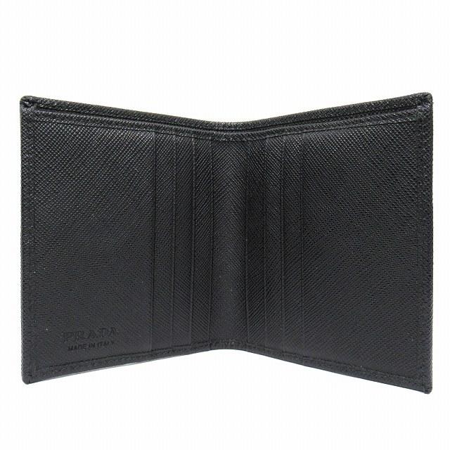 【極美品】PRADA プラダ 長財布 ブラック レザー ナイロン 三角ロゴ 美品 PRADA プラダ 三角ロゴ 財布 ウォレット ナイロン ブラック