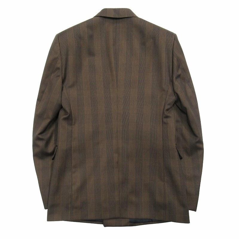 美品 ベルルッティ Berluti グレンチェック ウール スーツ