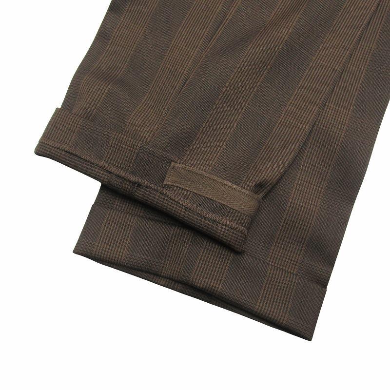 美品 ベルルッティ Berluti グレンチェック ウール スーツ