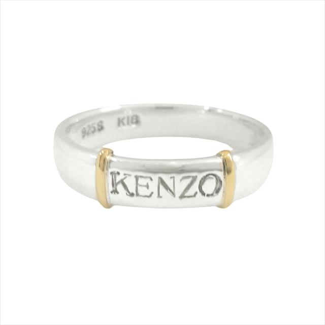 新品仕上げ済 新同 極美品 ケンゾー KENZO K18 SV925 コンビ リング