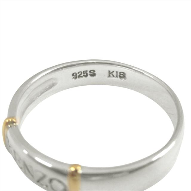 新品仕上げ済 新同 極美品 ケンゾー KENZO K18 SV925 コンビ リング