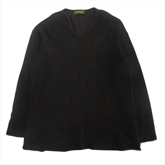 【中古】96ss ワイズフォーメン Y's for men ヨウジヤマモト YOHJI YAMAMOTO パイル ロング Tシャツ カットソー 長袖 96ss ワイズフォーメン Y's for men ヨウジヤマモト YOHJI YAMAMOTO