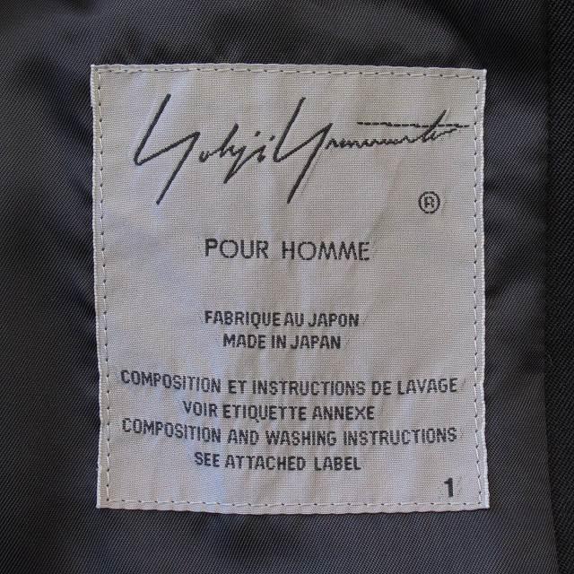 極美品 19AW ヨウジヤマモトプールオム YOHJI YAMAMOTO POUR HOMME
