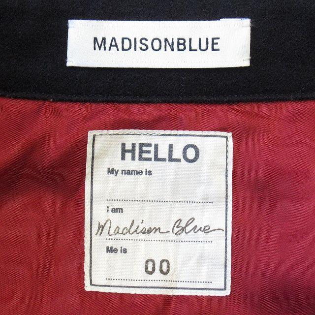 美品 マディソンブルー MADISONBLUE ウール シャツ ワンピース ドレス