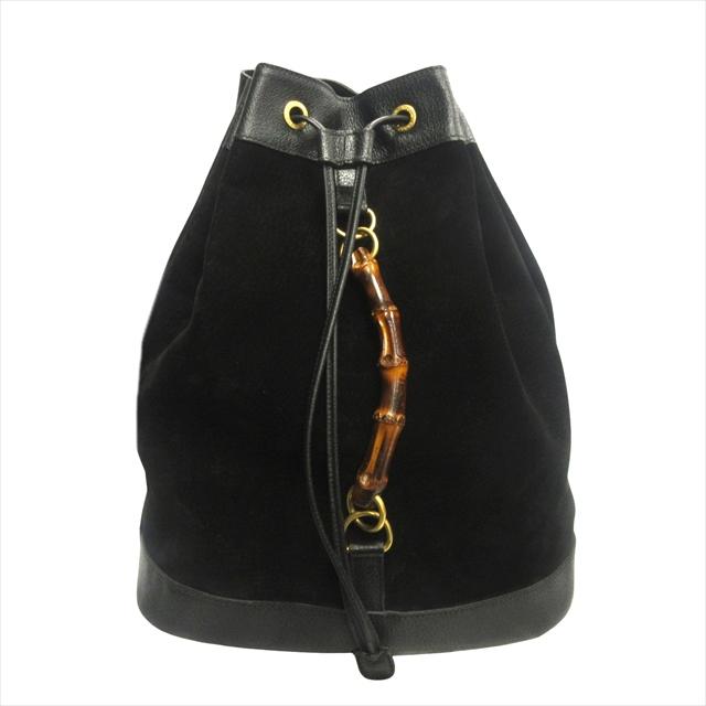 GUCCI（グッチ） 美品 オールド old GUCCI バンブー レザー リュック 